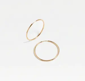 The Thin Mulberry Hoop Earrings