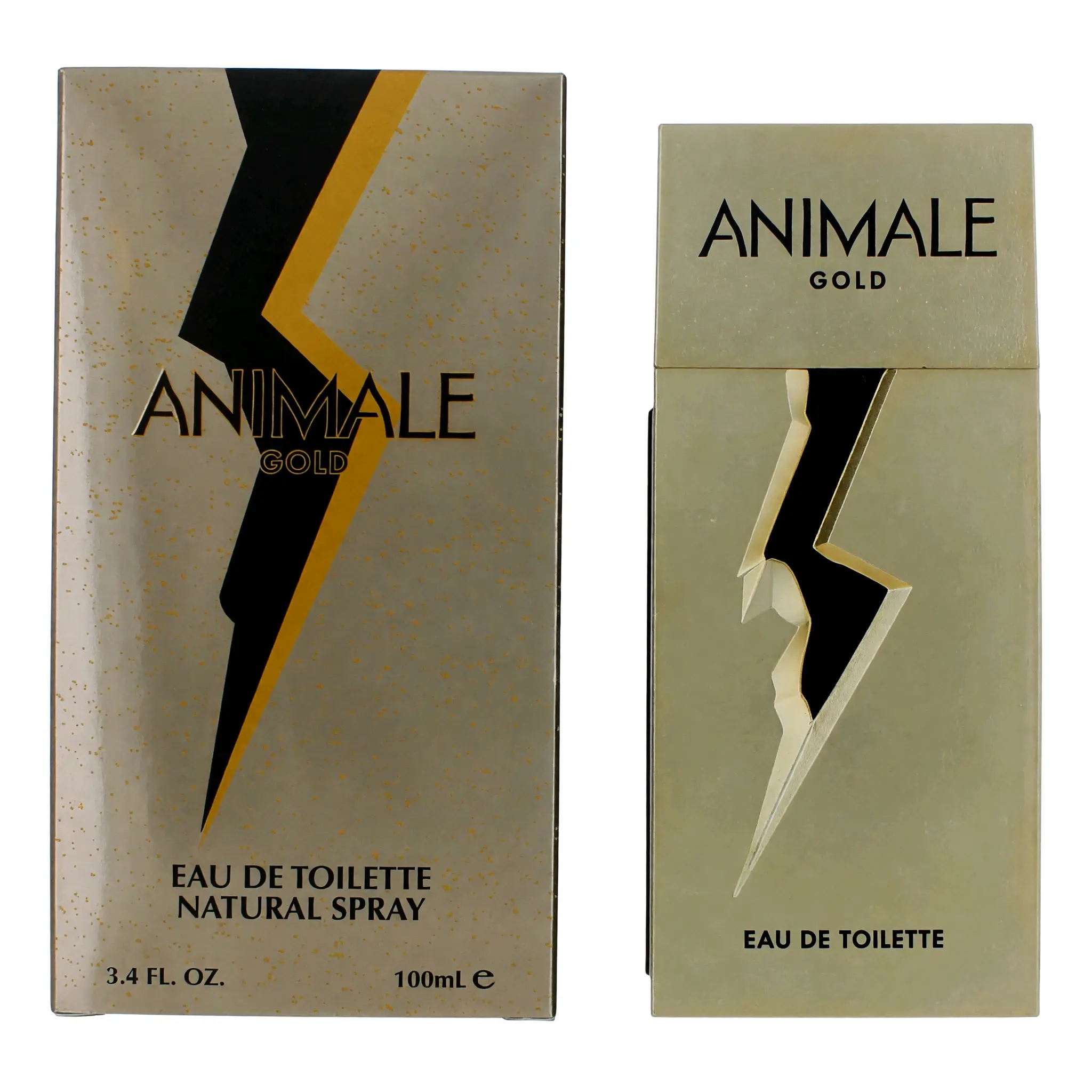 Animale Gold by Animale, 3.4 oz EDT Spray for Men, Spray Bottle, Male Wear, Patchouli Base, Spicy Blend, Amber, Bottled Mixed Men's Fragrance, Lavender