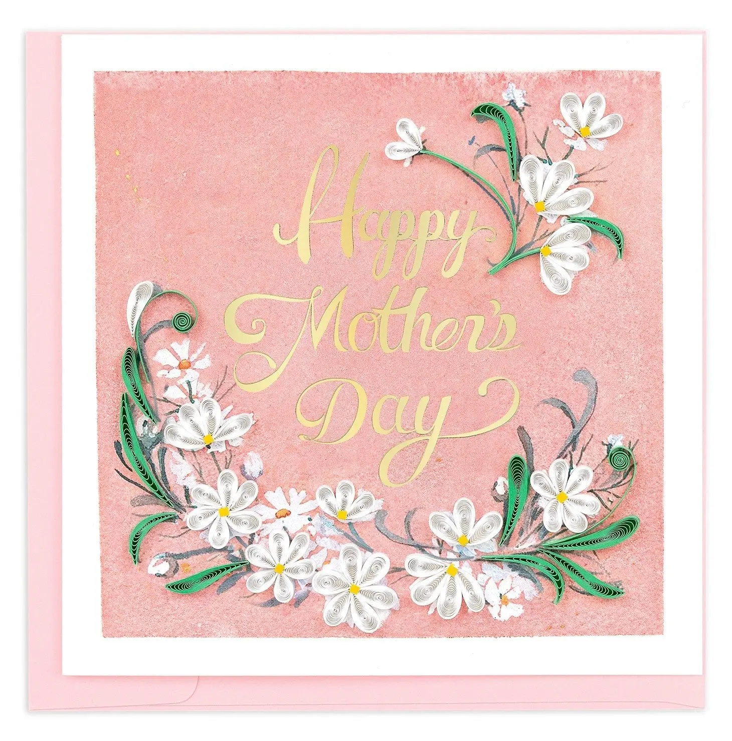 Quilled Mother's Day Daisies Greeting Card