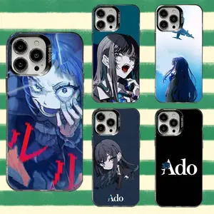 Ado Show LP Phone Case For iPhone 16,15,14,13,12,11,8,7,Pro,Max,Plus,Mini,XS,SE Anti Fall Black Matte Hard