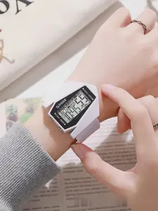 Multifunctional Men's Electronic Watch, Korean Style, Night Glow, Cool Sports Watch for High School Students, Teenagers, Youth