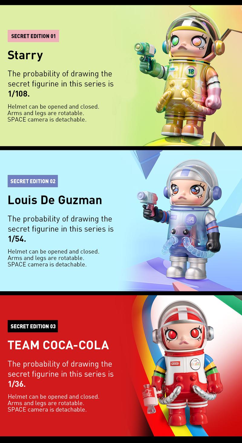 POP MART MEGA SPACE MOLLY 100% Series 3, Blind Box