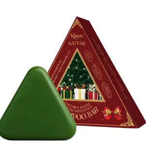 Handmade Arborvitae Leaf & Usnea Shampoo Soap, Natural Shampoo, Anti-Hair Loss, Hair Strengthening, Herbal Formula, Hydrating & Oil Control