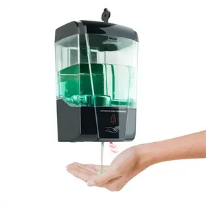 700ML Automatic Sensor Gel Soap Dispenser Hotel Shopping Mall Home Wall-mounted Intelligent Disinfection Hand Washing Equipment