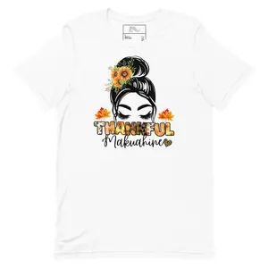 Thankful Mama Messy Bun Shirt