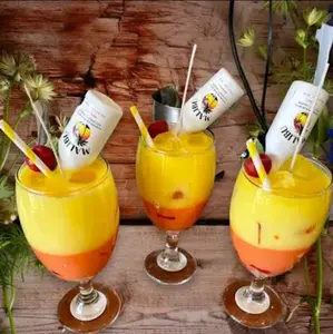Candy Corn  Malibu Rum Candle