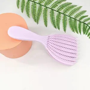 1pc Household Hollow Out Hair Brush, Dry and Wet Use, Suitable for All Hair Types, Home Beauty Comb, Versatile Hair Styling Tool