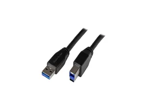 StarTech.com 10m 30 ft Active USB 3.0 USB-A to USB-B Cable - M/M - USB A to B Cable - USB 3.1 Gen 1 (5 Gbps)