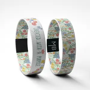 Created with a Purpose Motivational Wristband Bracelet