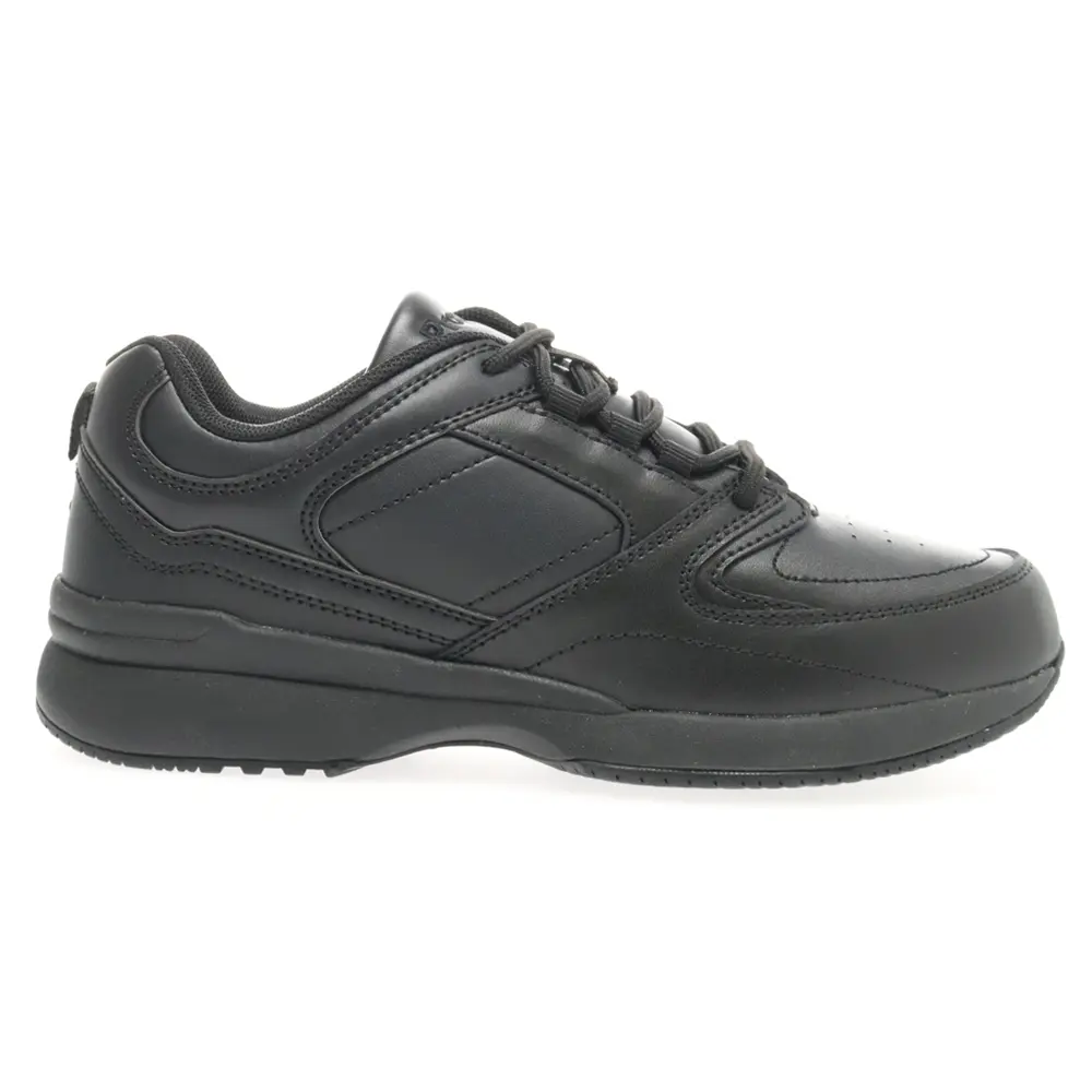 Propet Womens Lifewalker Sport Lace Up Sneakers Shoes Casual - Black
