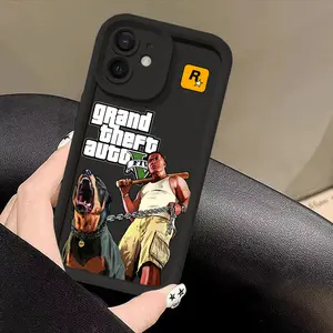 Cool GTA R Stars Phone Case Compatible with for iphone 17 Air 16, 15, 14, 13, 12, 11 Pro Max Mini XR XS X 7 52 Plus, Soft TPU Back Cover for Drop Protection.