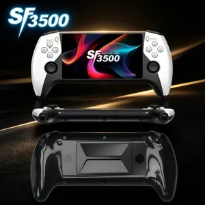 SF3500 Portable Retro Handheld Arcade Console - 5.1in HD IPS Screen, Built-in 14+ Emulators & High-Performance Chip, Mass Classic Titles, TV Connection Cable Support, Game Card Compatibility, Charging Function, Ideal Gift for Gaming Enthusiasts