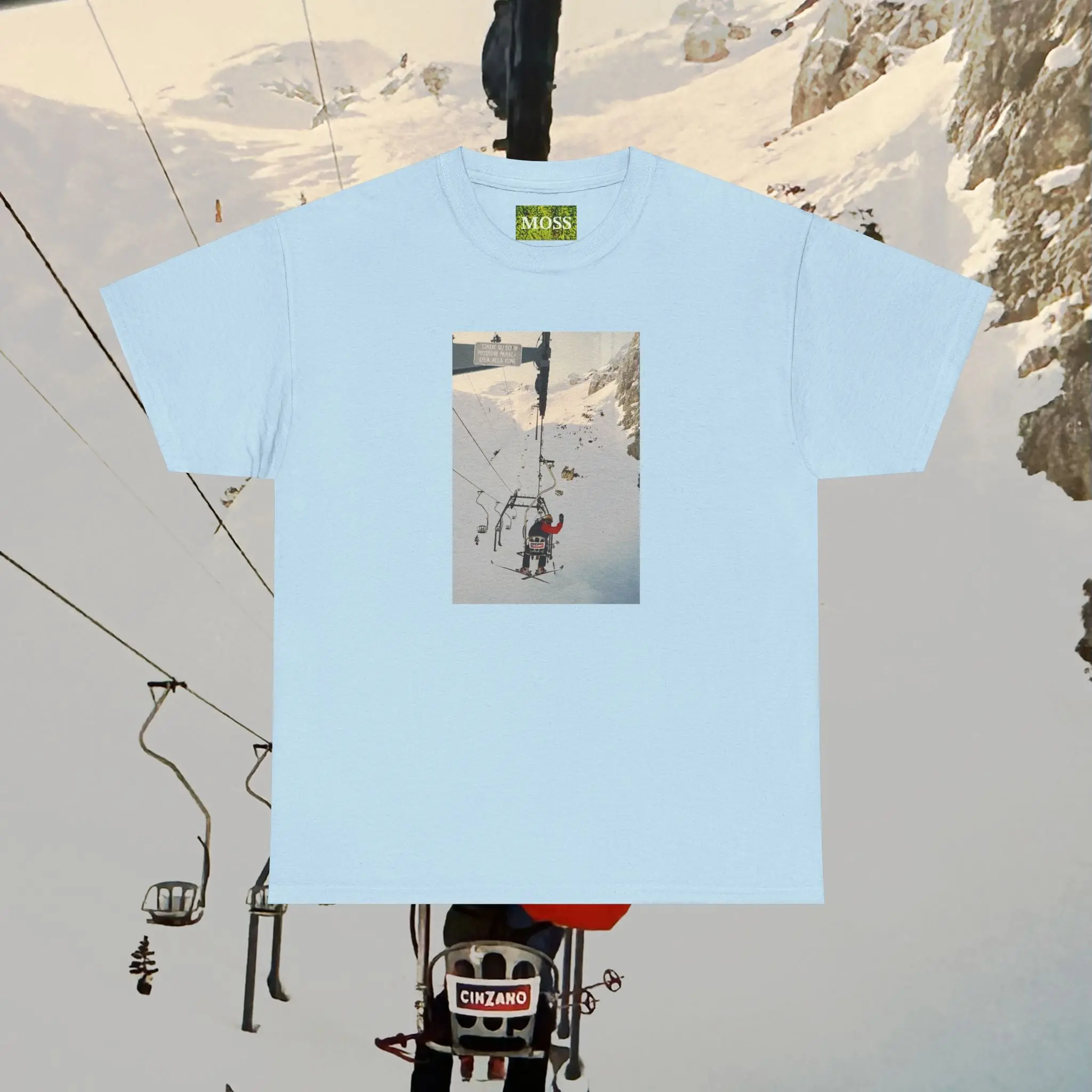 MOSS, Italian Lift: Unisex Heavy Cotton Tee