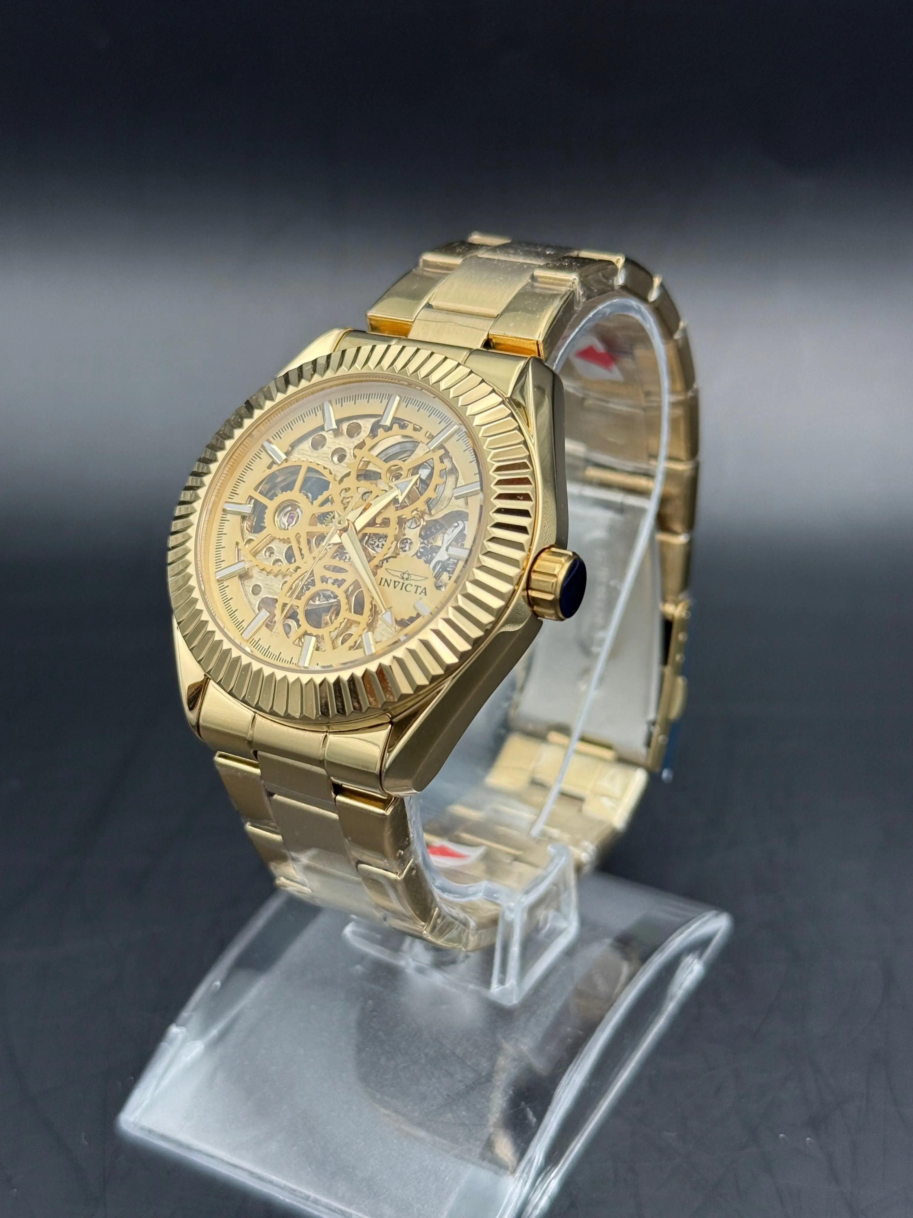Invicta Objet D’Art 69752 Automatic Skeleton Watch –  43mm