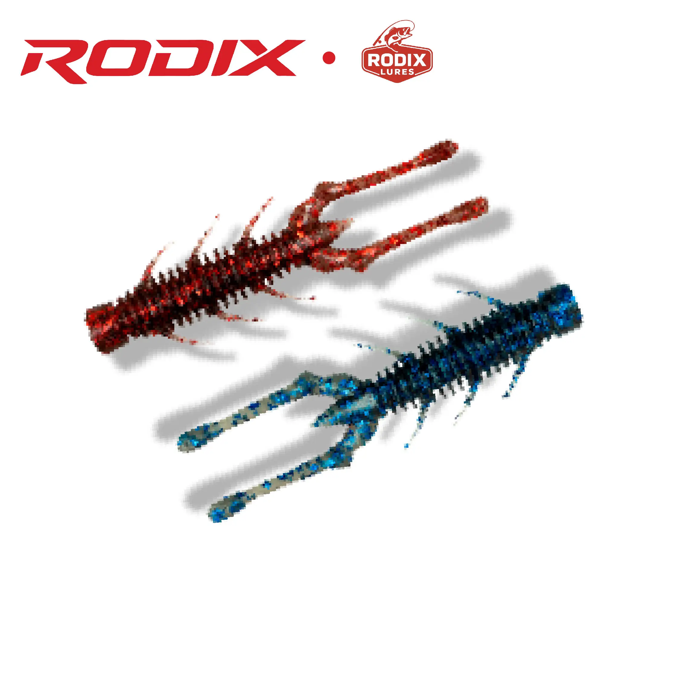 RODIX River Nymph 3in Finesse Creature Soft Bait for Bass Fishing