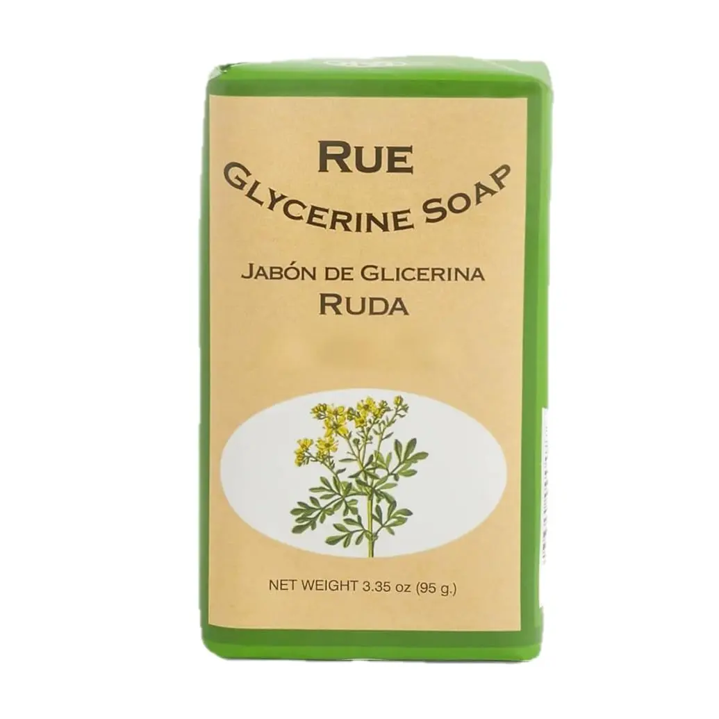 Murray & Lanman Ruda Scented Soap, Daily Herbal Cleansing Bar for Hands & Body, 3.3 oz for Home & Travel, Fresh And Clean, Sucrose-Infused, Body Care, Soothing, Fragrance, Youth, Sudsy Cleaning