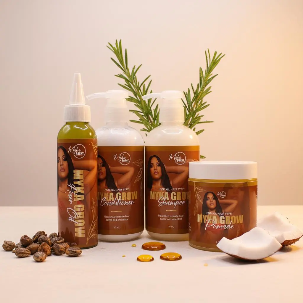Myka Pomade Set , for Healthy Hair Growth