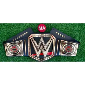 World Heavyweight Championship Belt 4mm Wrestling Belt WWE Replica Belt with Bag