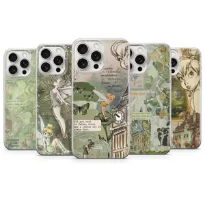 Tinker Bell Phone Case Fairy Pixie Dust Cover for iPhone 17Pro, 17e, 16, 15, 14, 13, 12, 11, Samsung S26, S25, A56, A16, Christmas gift