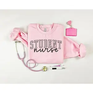 Student Nurse Sweatshirt, Nursing School Sweatshirt, Rn Sweatshirt,  Womens Crewneck Sweatshirt, Future Nurse Shirt, Gift For Nurse,  Nurse