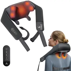 2025 Upgraded Shiatsu Neck Massager with Heat- FSA HSA Eligible Cordless Neck Massager for Pain Relief - CPL-6682R