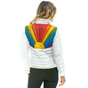 SUNBURST JACKET - GLOSSY WHITE
