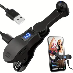 Smart USB auto-clicker, physical buttons, adjustable speed for continuous clicks, game/live streaming like/task wizard, battery-free