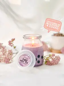 Taro Milk Tea Candle - AsianBobaGirl