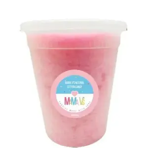 Mama V's Natural Cotton Candy - All-Natural Sweetness with No Artificial Flavors or Colors - Pure Taste Experience - US Product - No Artificial Additives - Natural Cotton Candy
