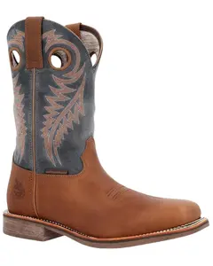 Georgia Boot Men's Carbo-Tec Elite Waterproof Pull On Safety Western Soft Toe - Gb00529