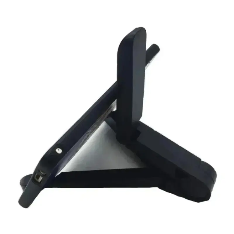 Compact Triangular Folding Portable Tablet & Smartphone Stand - Easy-To-Carry Device Holder for iPad & Mobile Phones