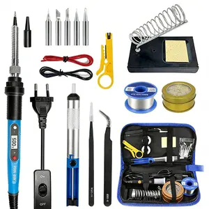 80W Electric Soldering Iron Welding Gun Tool Kit Solder Wire Desoldering Pump