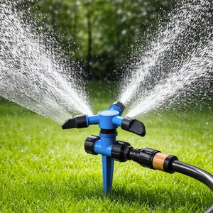 ISUNMEA Lawn Sprinkler for Yard, Automatic Water Sprayer Irrigation System for Garden, 360 Degree Rotating Lawn Sprinkler Large Area Coverage, Yard Sprinklers and Garden Sprinklers for Kids