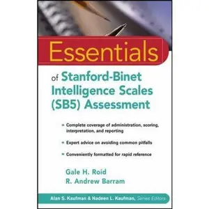 USED-Essentials of Stanford-Binet Intelligence Scales (SB5) Assessment by Roid, Gale H. (Paperback)