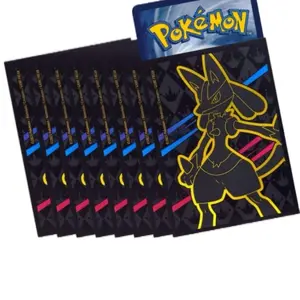 Pokemon - Lucario Card Sleeves - Deck Protectors - x65 - Crown Zenith