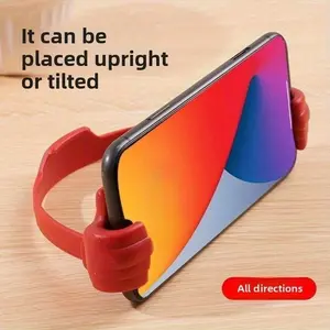 Creative Phone Stand Set, Thumb Rest, Desktop Holder, Portable Design, Digital Type, Exclusive for Small Shops, Cute Stand, Smartphone Holder Stand, Cell Phone Stand