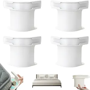 1 set Bed Sheet Holder Strips - Sheet Grippers Straps Secure Fit for Mattress, No More Slipping or Wrinkles - Adjustable Elastic Straps with Strong Grip for All Bed Sizes
