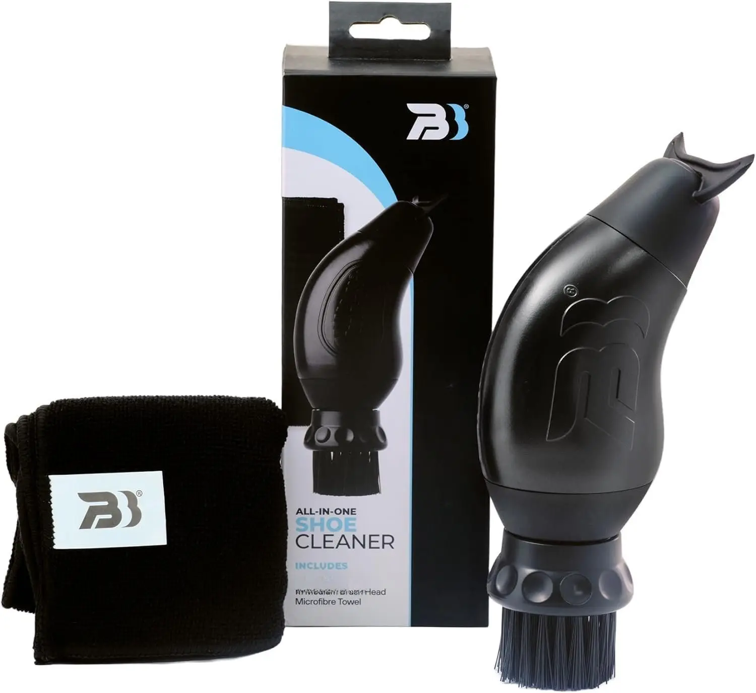 Shoe & Boot Cleaner Brush  Footwear Cleaning Kit for Running and Walking Shoes, Hiking Boots, Golf Shoes & Soccer Cleats  Cleans Mud, Dirt & Stains in Minutes, As Seen on Dragons Den