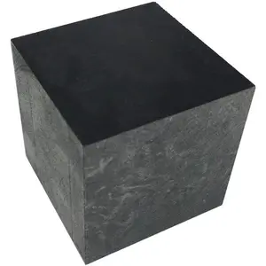 99.9% Purity Graphite Ingot Block EDM Square Graphite Plate Milling Surface (50x50x50MM)