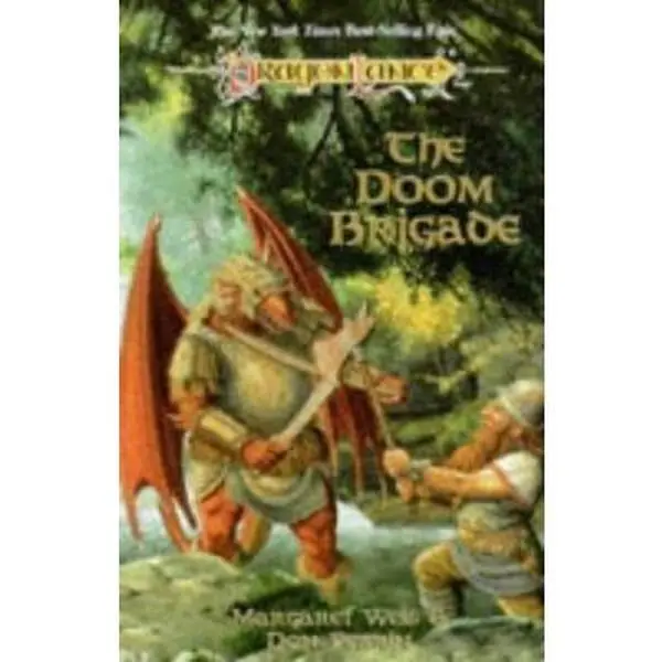 USED-The Doom Brigade (Dragonlance Saga) by Margaret Weis (Hardcover)