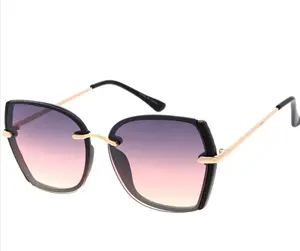 The Jinx Unisex Sunglasses with Unique Design and Pink Gradient Lenses