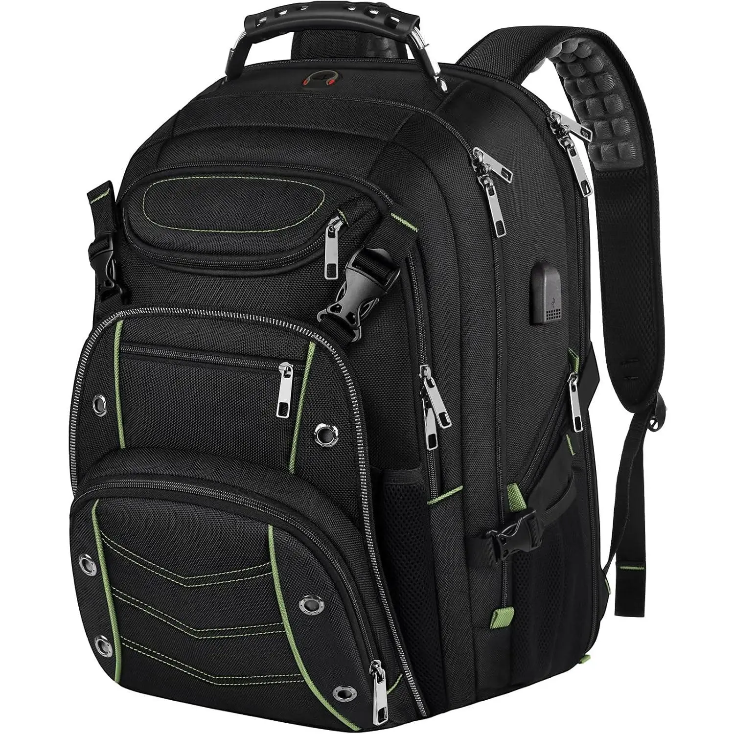 18.4 Inch Laptop Backpack for Men and Women, 55L  Gaming Laptops Backpack with USB Charger Port, TSA Friendly Flight Approved and RFID Anti- Pocket