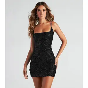 Summer sequined suspender sexy hip wrap slim mini  Women's Sequin Spaghetti Straps   V-Neck Tulle Ball Gown Glitter Ball Gown  Long Strapless Satin  Gown Strap Mermaid  Halter Flowy Elegant Cowl Neck Mermaid  dress dance teen mom prom event