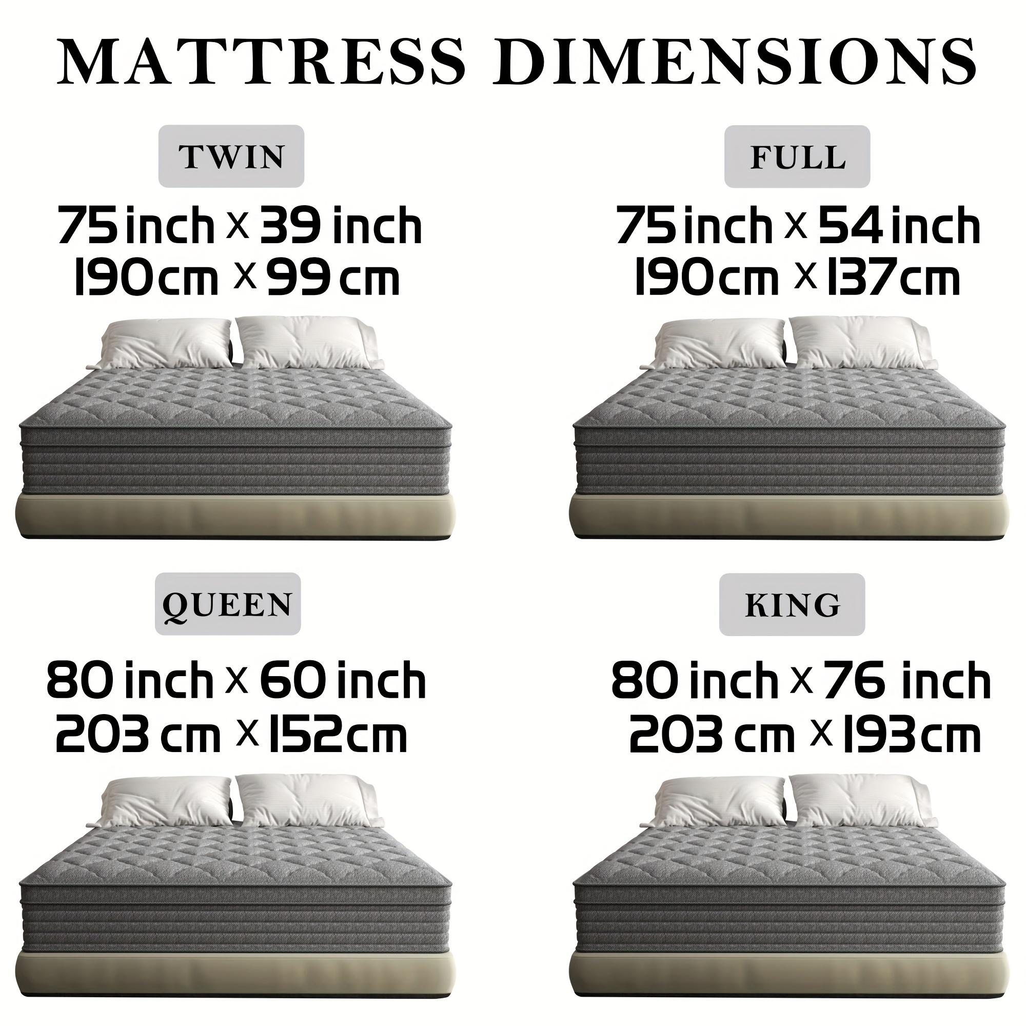 14 Inch Medium Firm Hybrid Mattress Memory Foam And Pocket Spring Twin Full Queen King Size Mattress In A Box