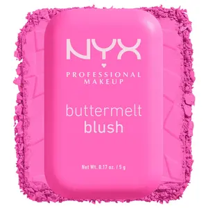 Buttermelt Blush, High Pigment Buttery Soft Vegan Powder Blush, NYX Professional Makeup Buttermelt Blush, High Pigment Buttery Soft Vegan Powder Blush, NYX Professional Makeup