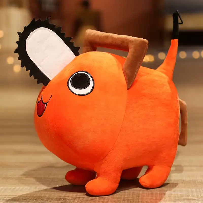 Chainsaw Man – Pochita Classic Chibi Plush Stuffed Doll Anime Plushie Collectible Display