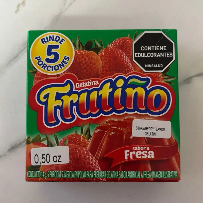 GELATINA DE Fresa