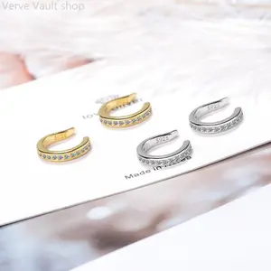 Unique Wind - Catching Ear Corrector & Rhinestone - Inlaid Ear Clips - No Piercing, Stylish & Individual Accessories