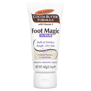 Palmer's Coconut Butter Formula® with Vitamin E, Foot Magic® Exfoliating Foot Scrub, 2.1 oz (60 g)