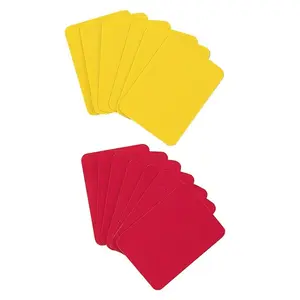 12 Soccer Referee Cards - Yellow and Red 12 Soccer Referee Cards - Yellow and Red
